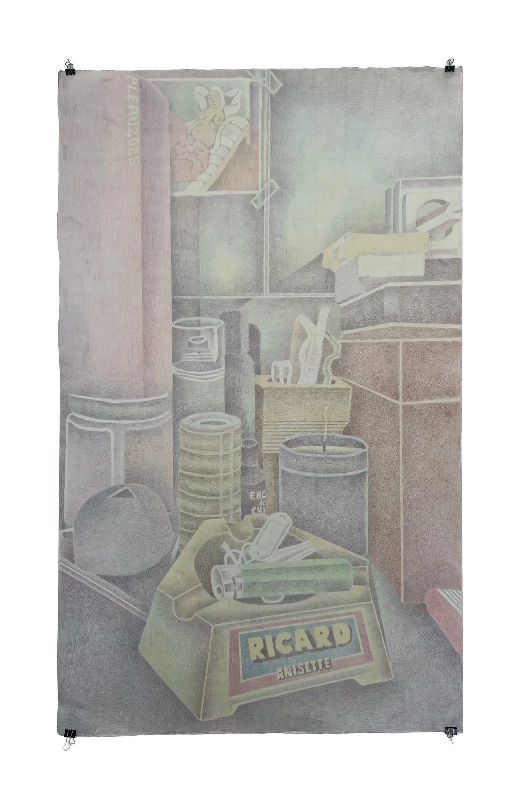 Composition Domestique, œuvre de Benjamin Pléau, 2026