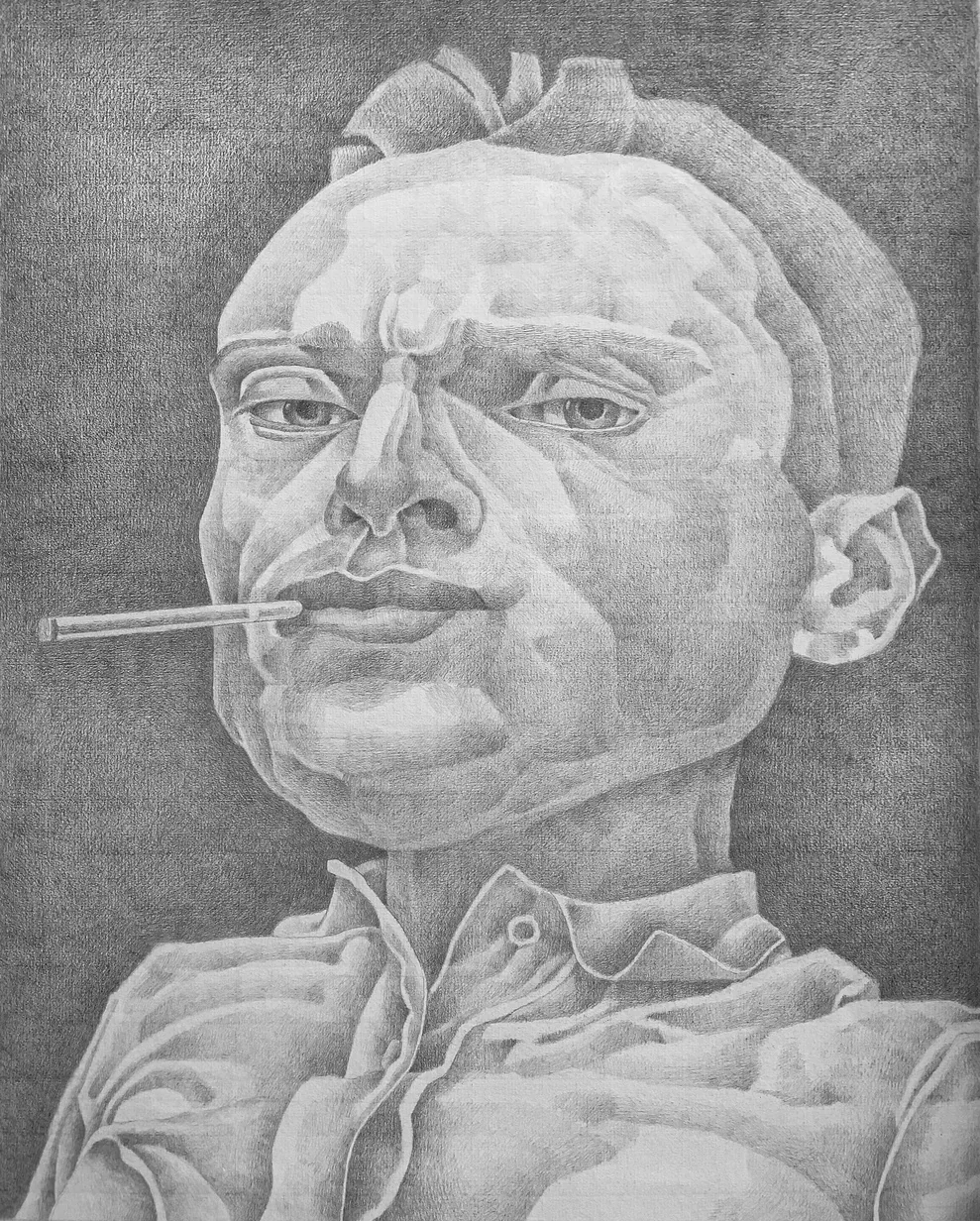 Pour en finir avec l’Autoportrait, œuvre de Benjamin Pléau, 2025